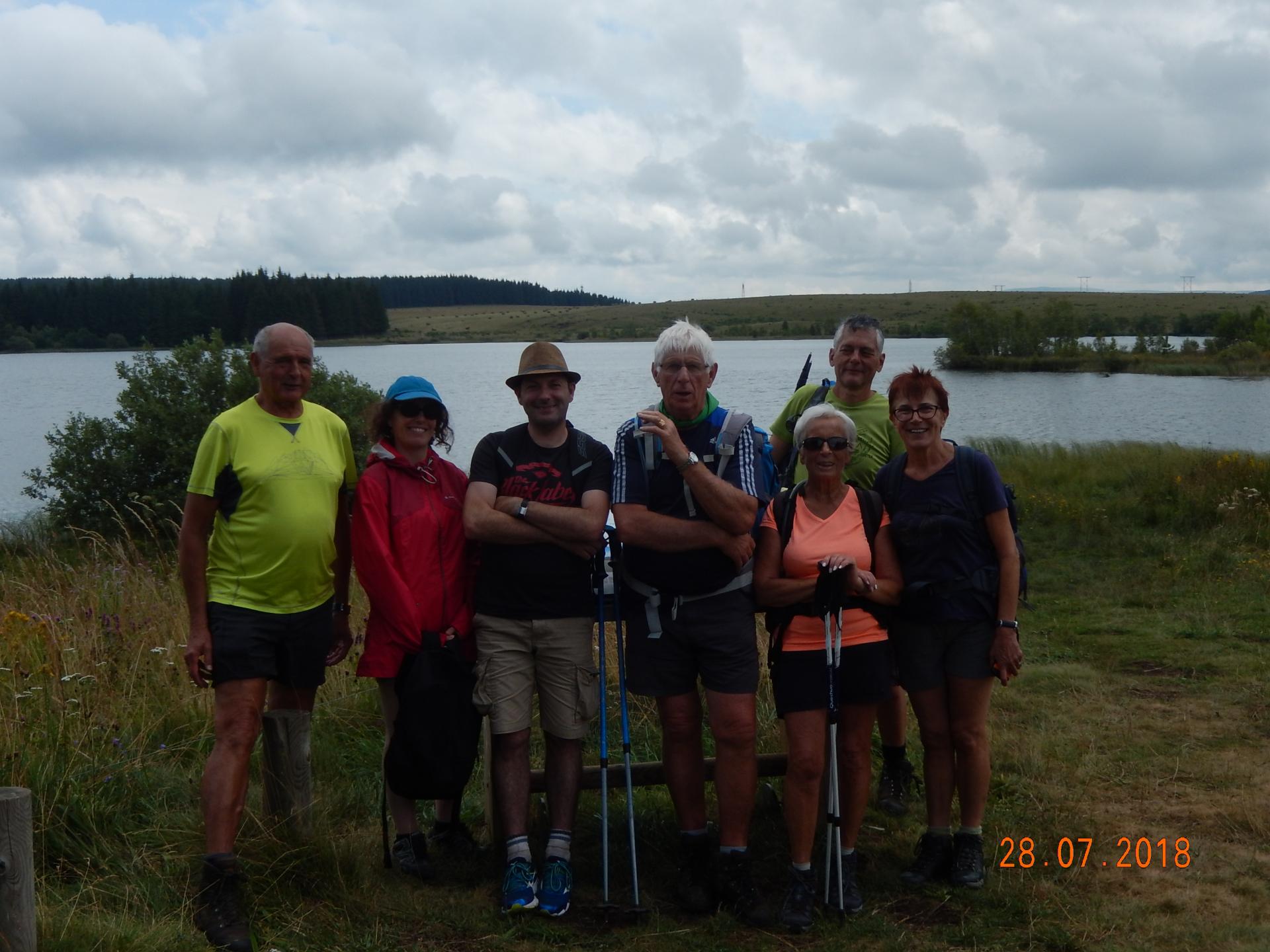 Sortie au lac de Bourdouze